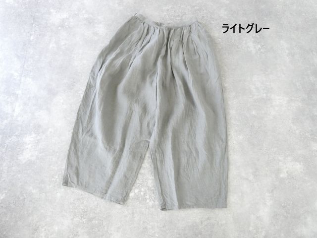 ROBE de PEAU(ローブ デ ポー) リネンカミーユタックパンツの商品画像28