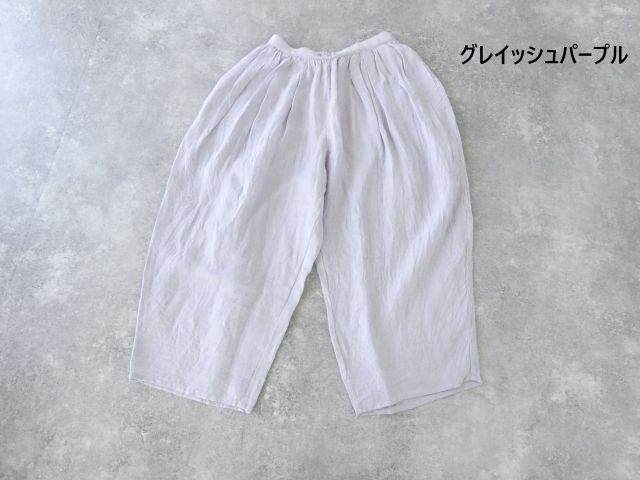 ROBE de PEAU(ローブ デ ポー) リネンカミーユタックパンツの商品画像42