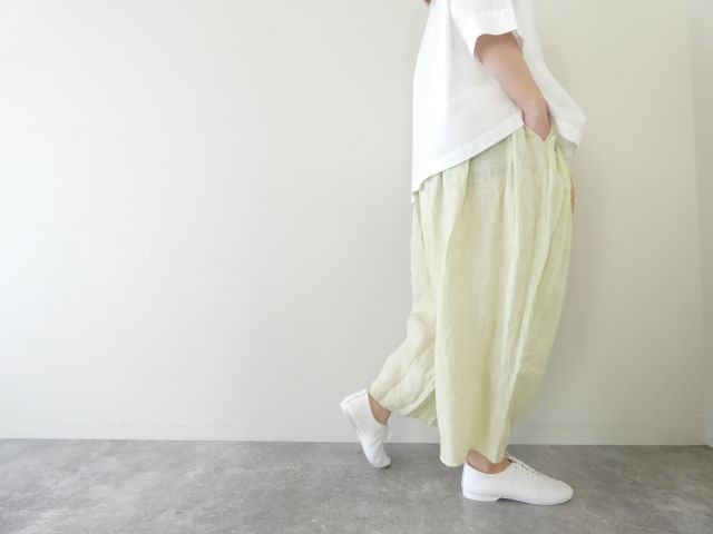 ROBE de PEAU(ローブ デ ポー) リネンカミーユタックパンツの商品画像8