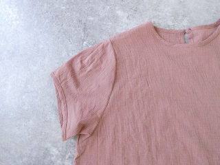 Sarahwear(サラウェア) Shirring Lawn Check　シャーリングローンチェッククルーネック半袖ブラウスの商品画像31