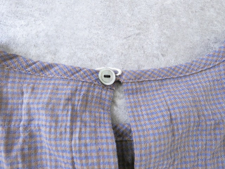 Sarahwear(サラウェア) Shirring Lawn Check　シャーリングローンチェッククルーネック半袖ブラウスの商品画像47