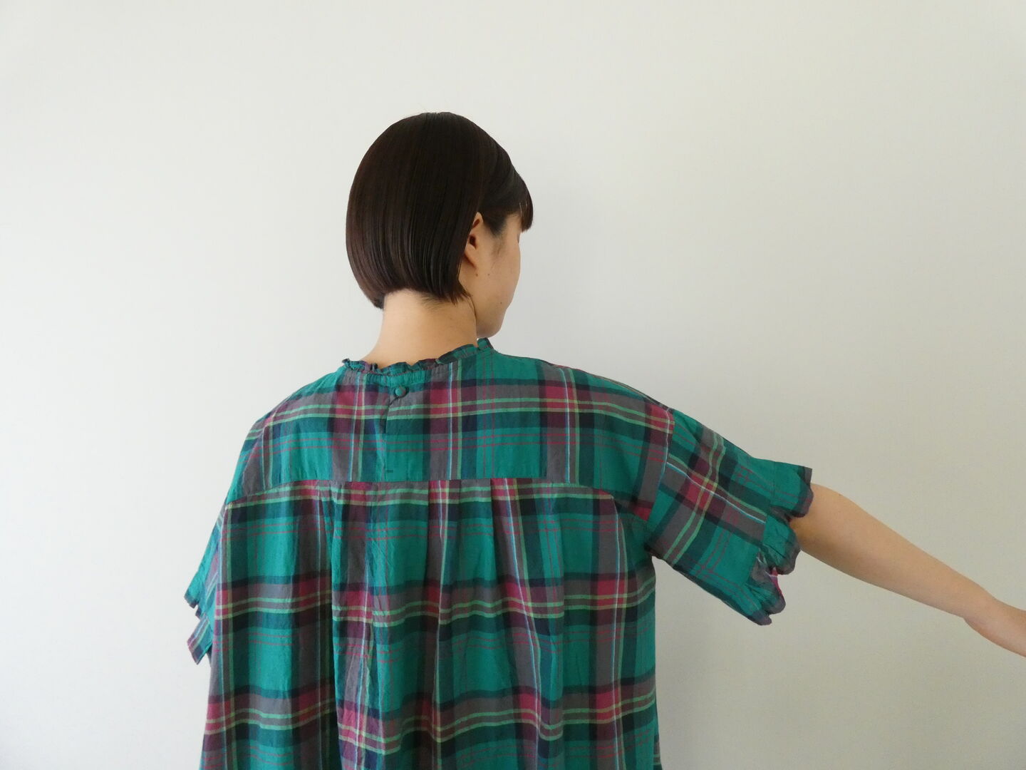 Hands of creation(ハンズオブクリエイション) マドラスチェックフリルプルオーバーの商品画像16