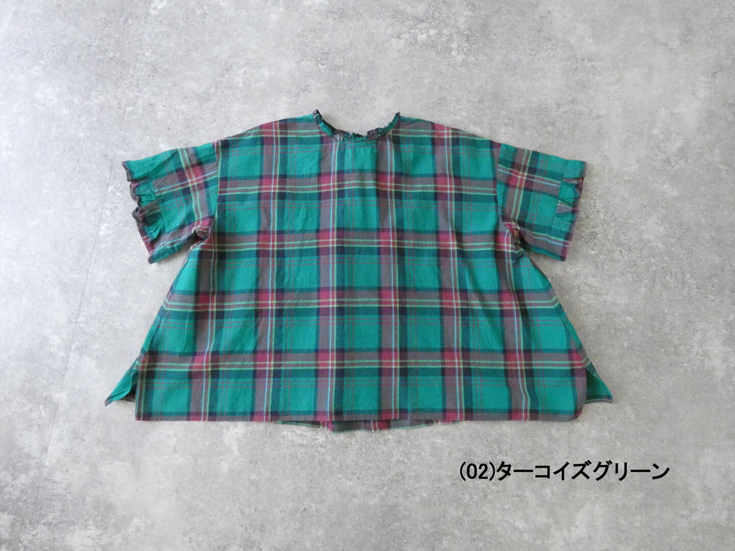 Hands of creation(ハンズオブクリエイション) マドラスチェックフリルプルオーバーの商品画像28