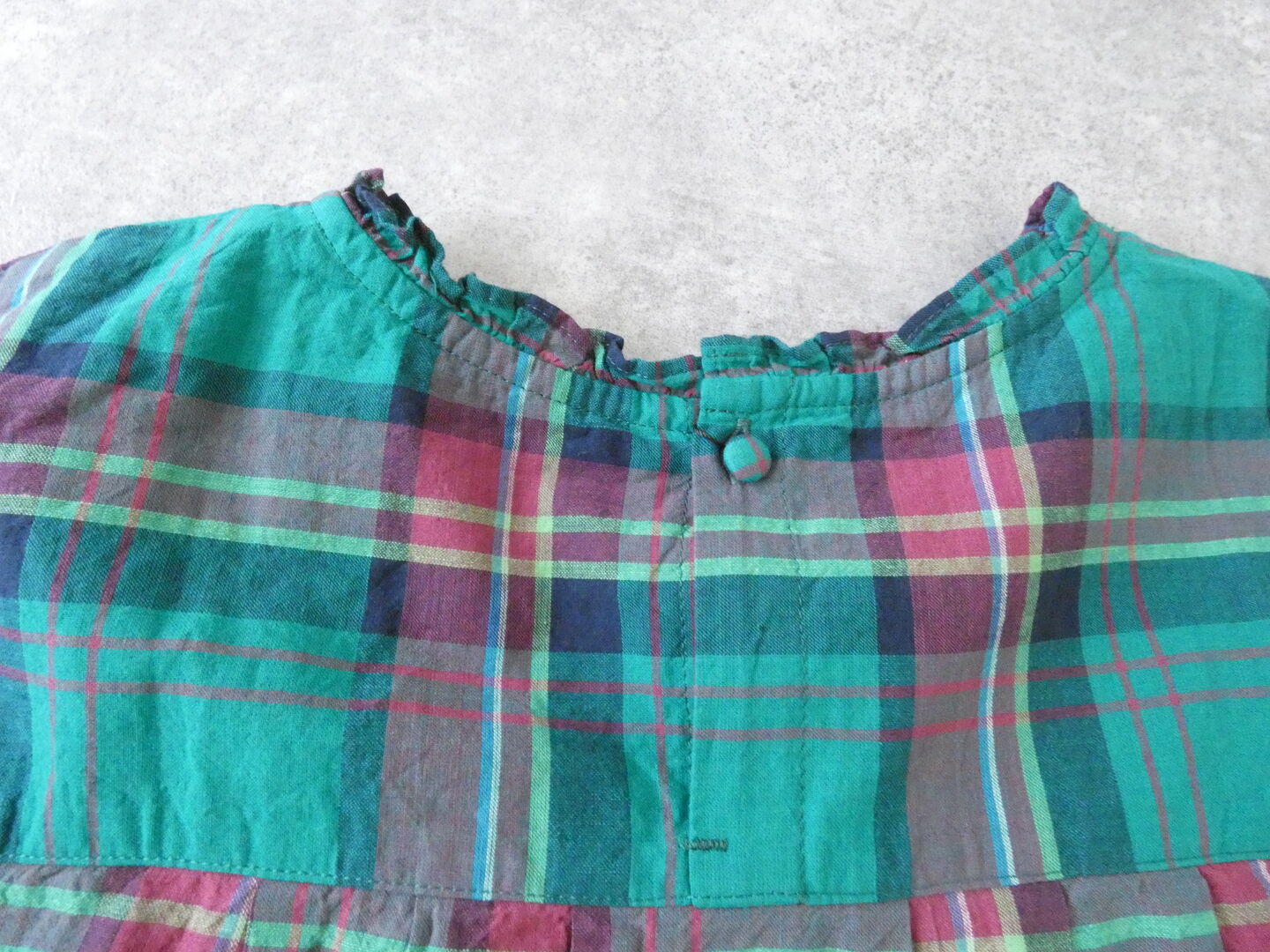 Hands of creation(ハンズオブクリエイション) マドラスチェックフリルプルオーバーの商品画像34