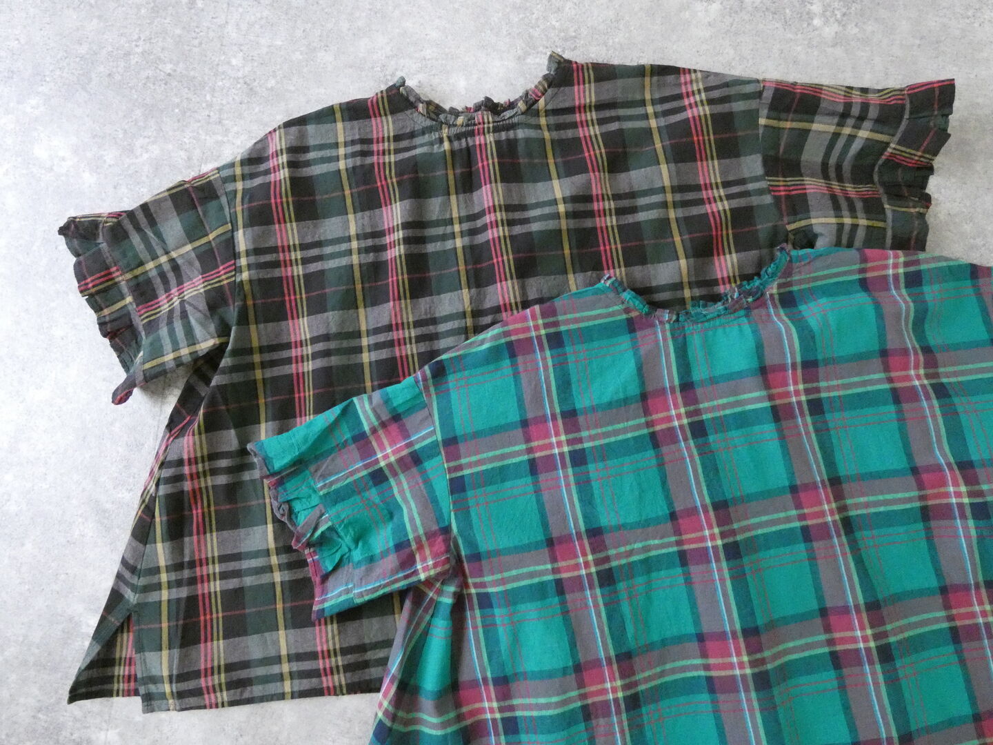 Hands of creation(ハンズオブクリエイション) マドラスチェックフリルプルオーバーの商品画像49