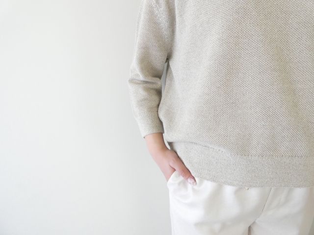 GALERIE VIE(ギャルリーヴィー) ドライカノコクルーネックプルオーバーの商品画像4