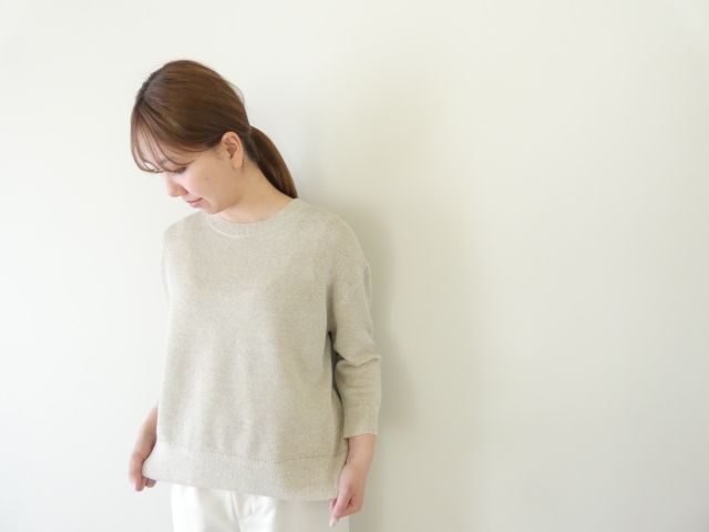 GALERIE VIE(ギャルリーヴィー) ドライカノコクルーネックプルオーバーの商品画像8