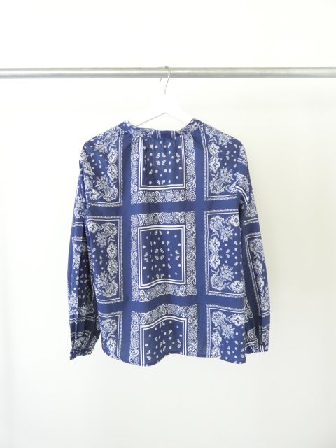 ichi(イチ) BANDANA柄スキッパーブラウスの商品画像11