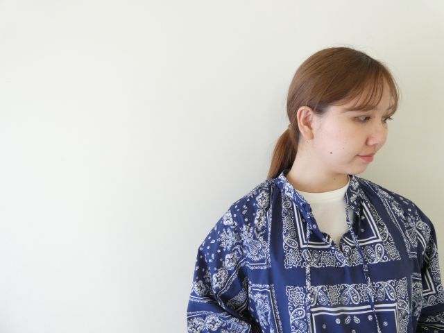 ichi(イチ) BANDANA柄スキッパーブラウスの商品画像4