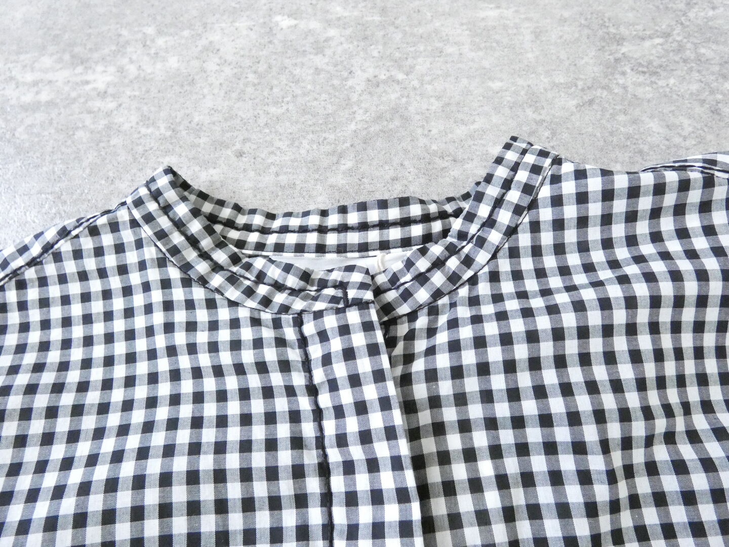 homspun(ホームスパン) ギンガム&無地パフスリーブブラウスの商品画像44