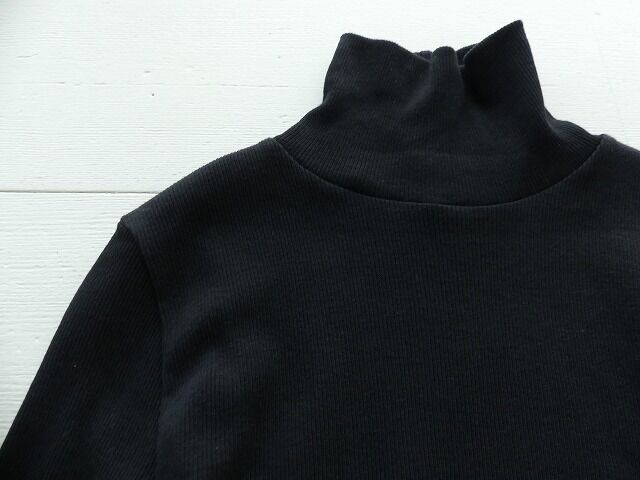 homspun(ホームスパン) 丸胴テレコ5分袖タートルプルオーバーの商品画像31