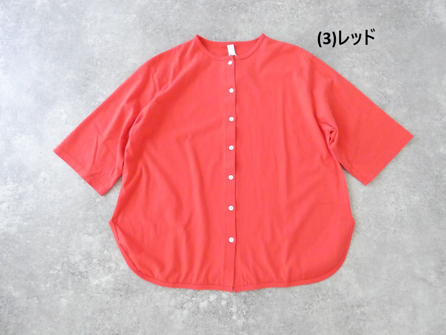 homspun(ホームスパン) 60/2天竺半袖カーディガンの商品画像28