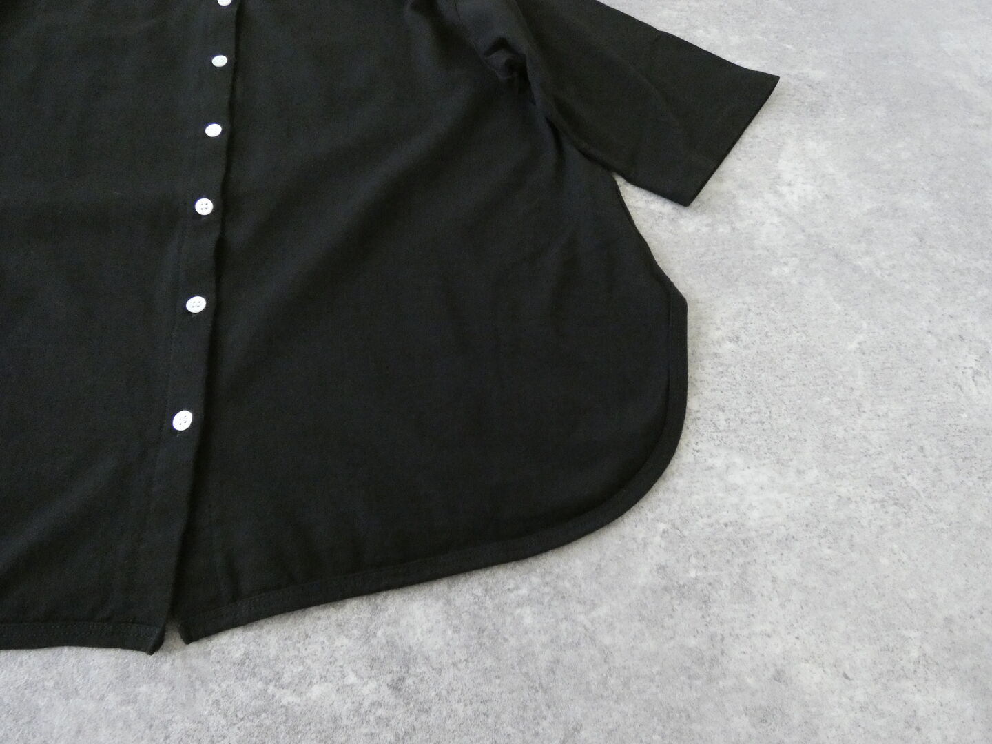 homspun(ホームスパン) 60/2天竺半袖カーディガンの商品画像59