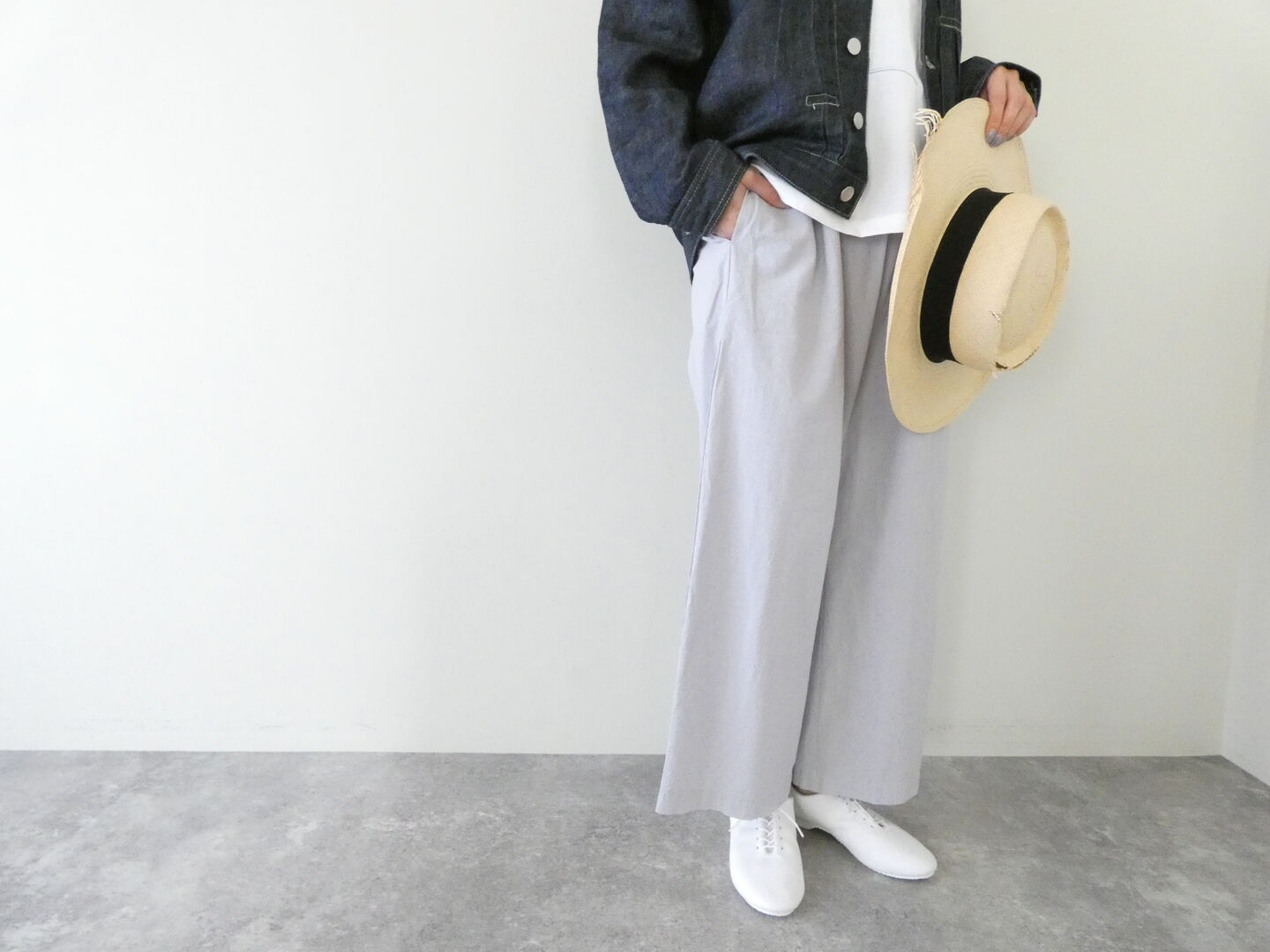 HAU(ハウ) ガーメントダイギャザーパンツの商品画像2