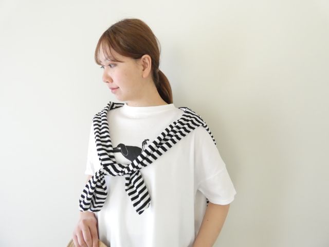 NARU ナチュラルソフト天竺くつろぎちゃんプリントTの商品画像4