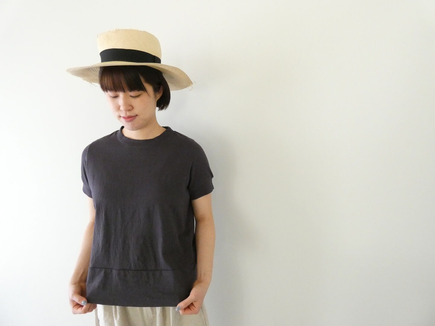 HAU(ハウ) tops gauze　トップガーゼTシャツの商品画像1