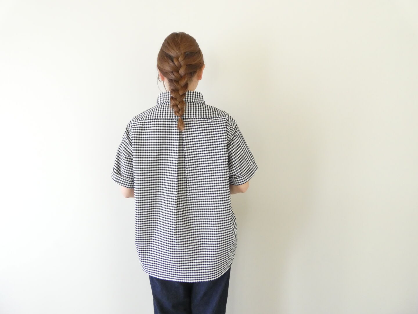 DANTON(ダントン) オックス丸襟ヘンリーシャツ　ROUND COLLAR P.O SHIRT S/Sの商品画像7