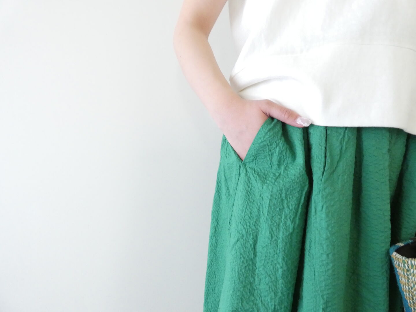 DANTON(ダントン) 60ローンウエストギャザースカートの商品画像5