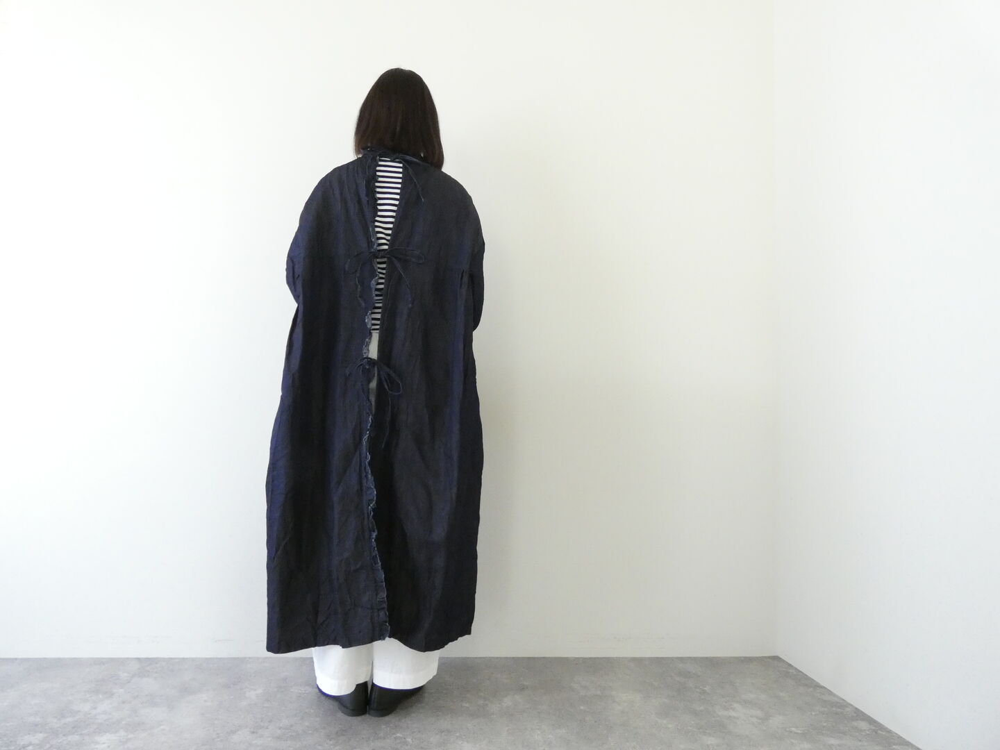 Gauze#(ガーゼ) ライトデニムアンティークサージカルワンピースの商品画像6