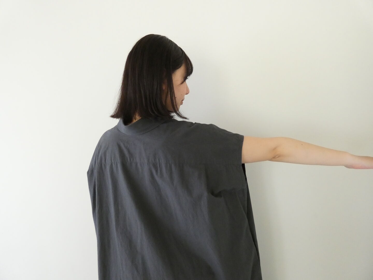 Gymphlex(ジムフレックス) スリーブレスシャツドレス　SLEEVELESS B.D. SHIRT DRESSの商品画像8