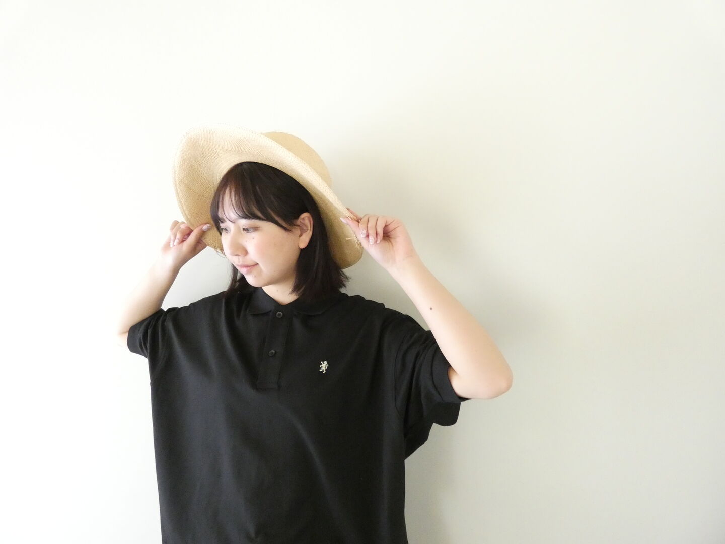 Gymphlex(ジムフレックス) ハイゲージ鹿の子 ドルマンスリーブカノコポロシャツの商品画像16