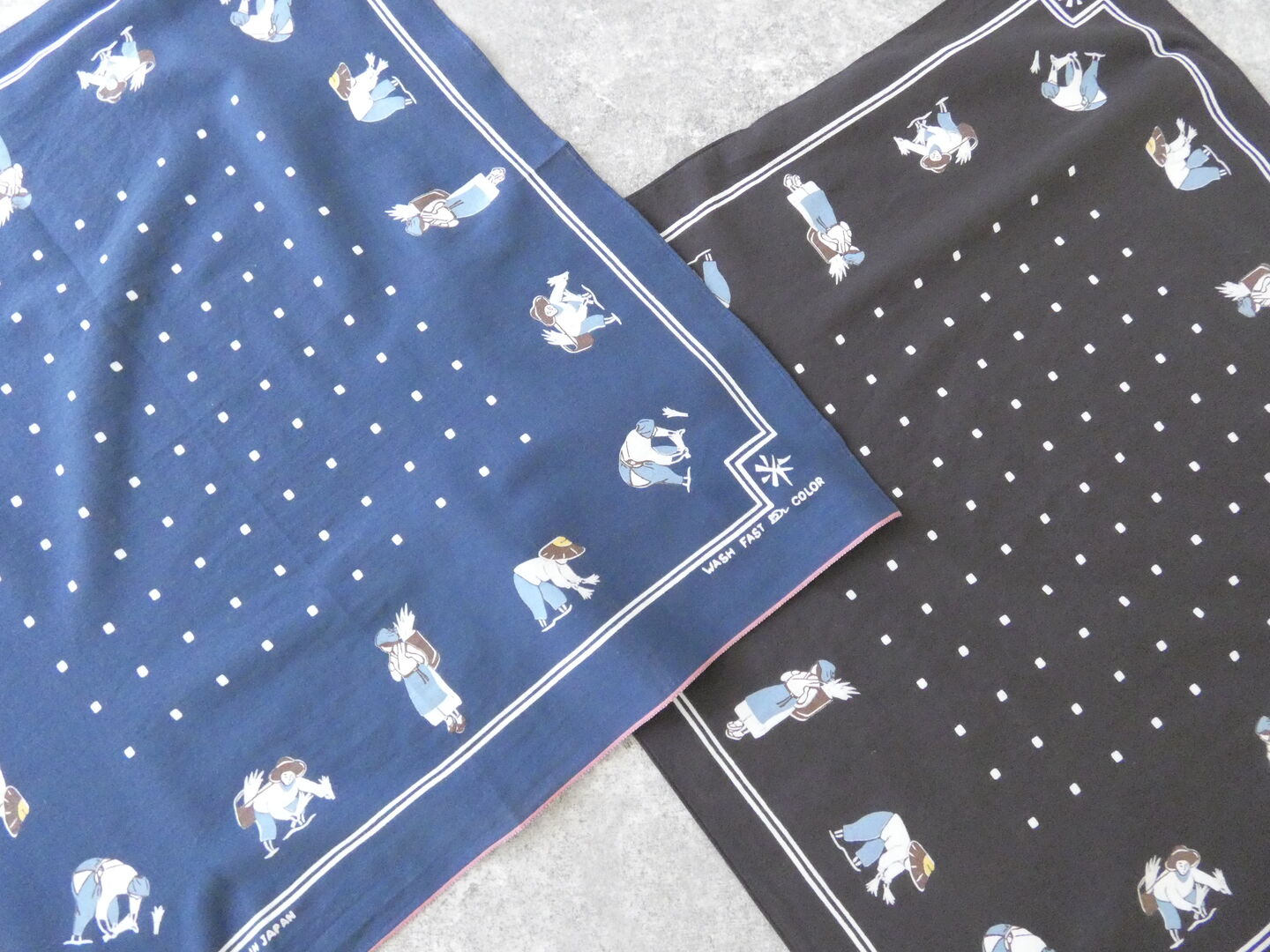 KAPITAL(キャピタル) fastcolor セルビッチバンダナ 田植えの商品画像9