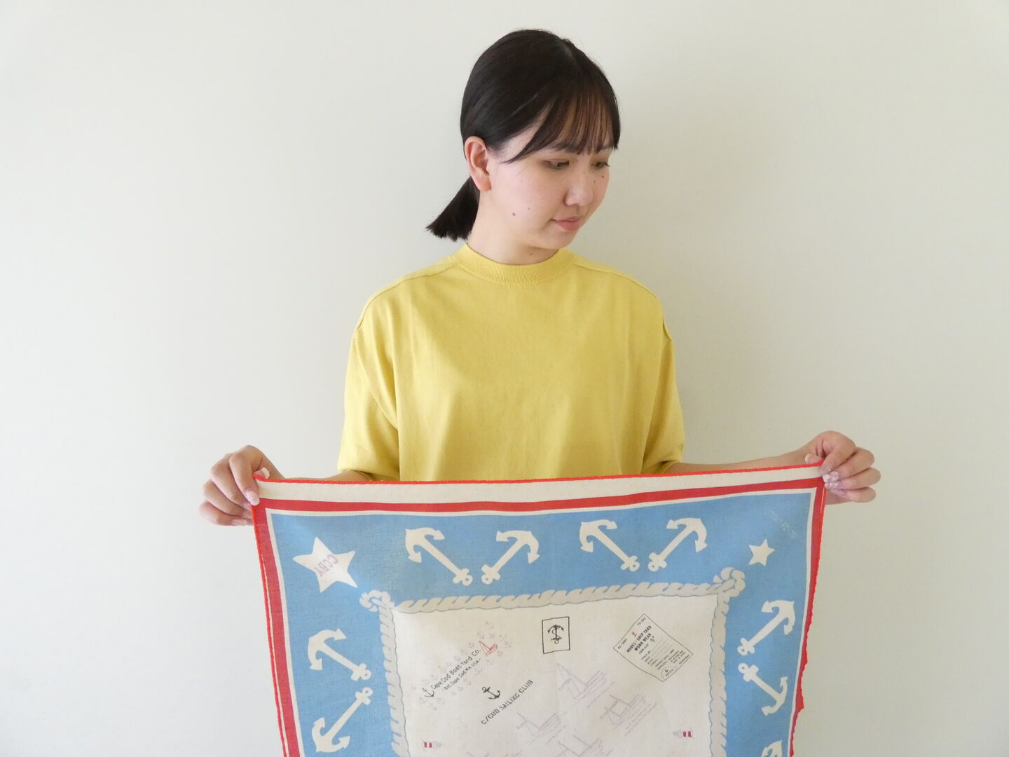 快晴堂(かいせいどう) バンダナ・セーリングクラブ柄の商品画像3