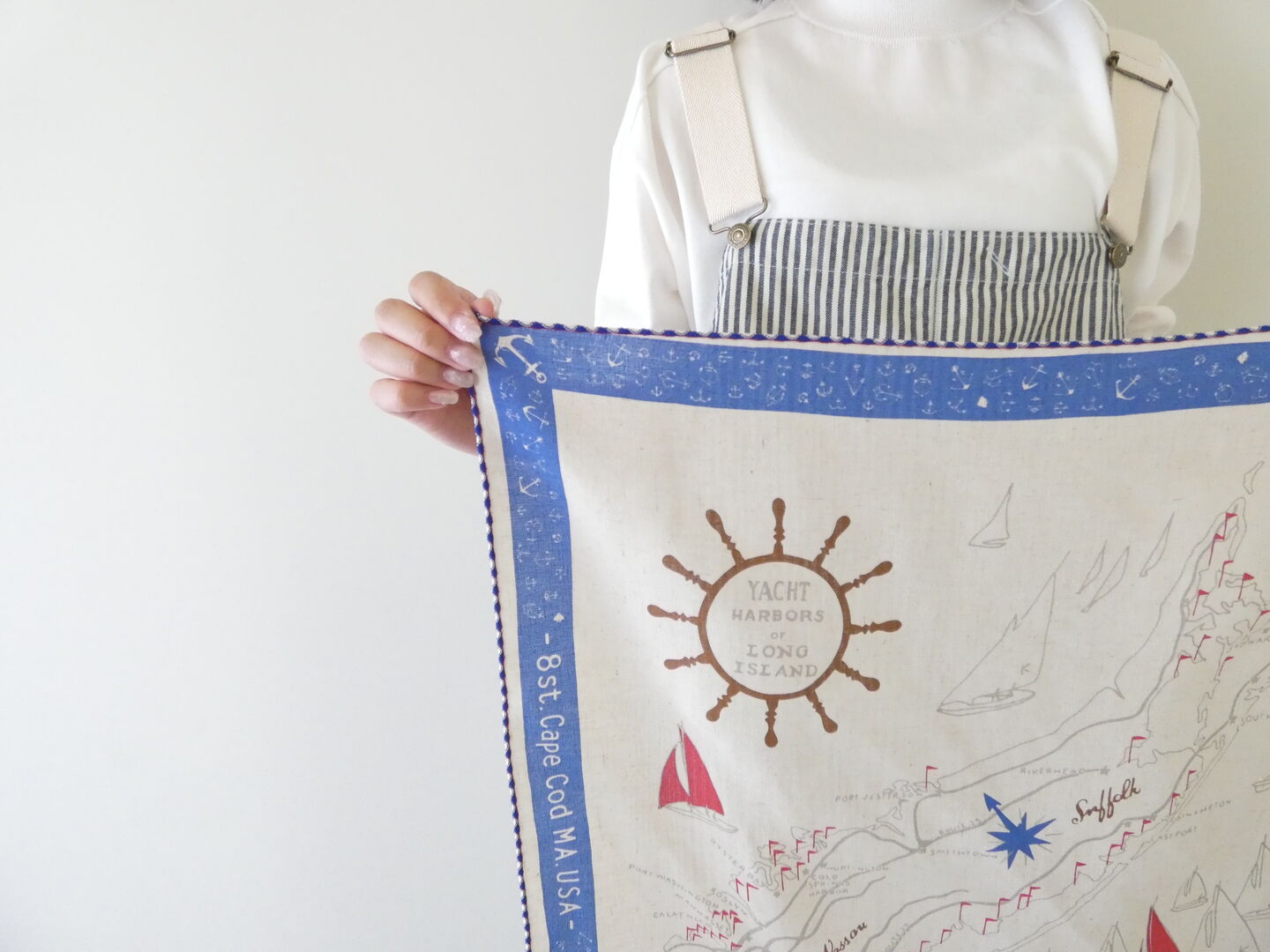 快晴堂(かいせいどう) バンダナ・小さな造船所柄の商品画像4