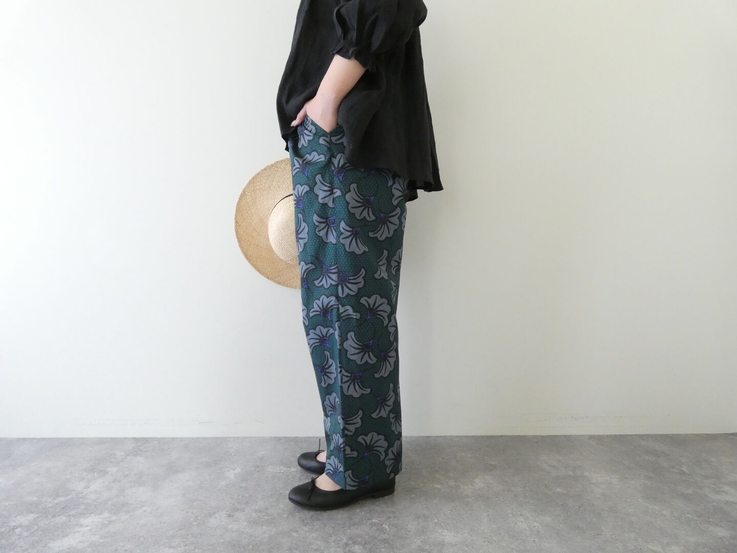 LE GLAZIK(ルグラジック) バティックプリントドロストイージーパンツの商品画像6