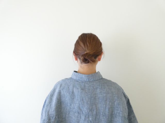 LOLO(ロロ) リネンシャンブレー半袖ビックシャツの商品画像6