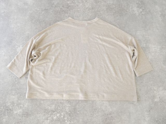 mao made(マオメイド) ベルギーリネン7分袖ワイドTEEの商品画像43