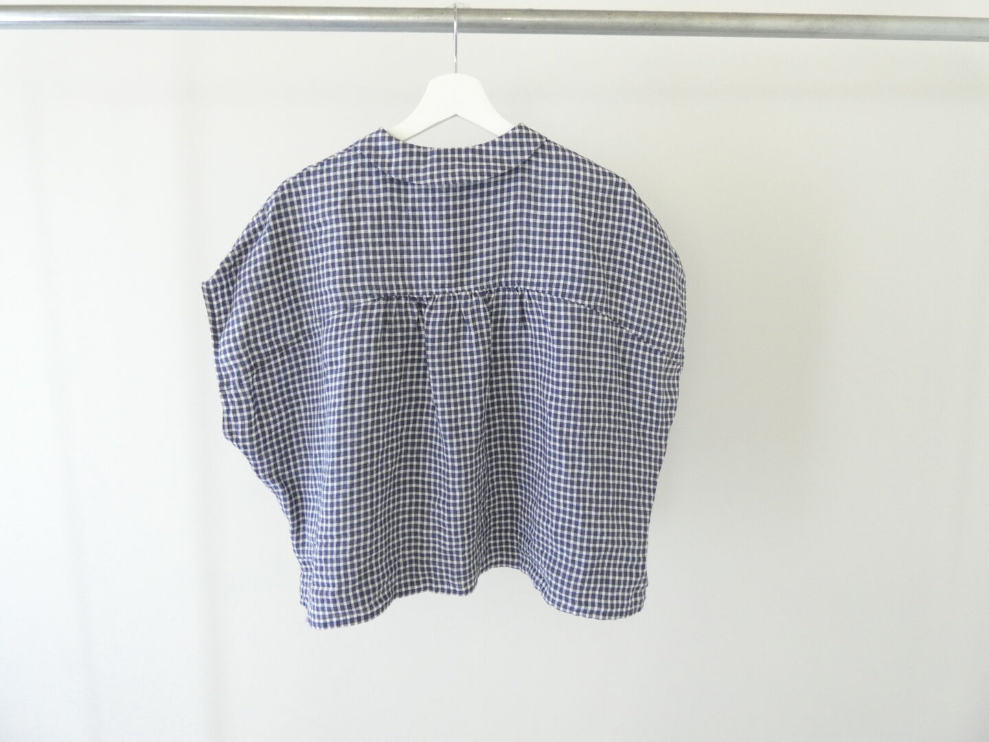 ORCIVAL(オーシバル) リネンチェックスリーブレスシャツの商品画像11