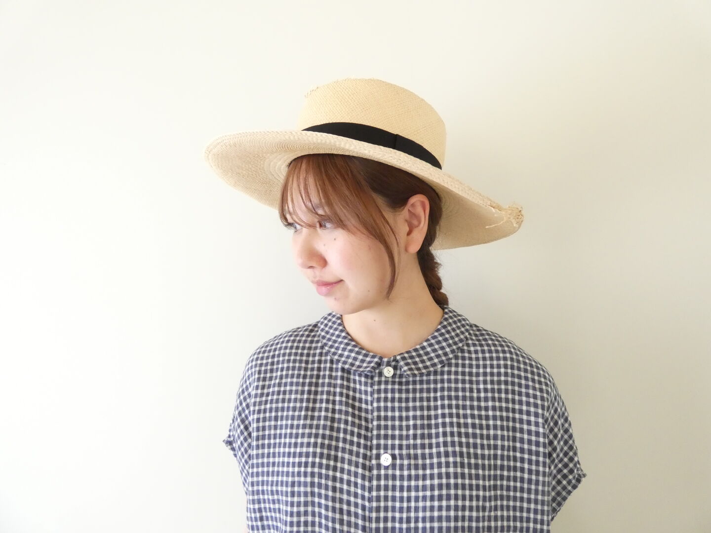 ORCIVAL(オーシバル) リネンチェックスリーブレスシャツの商品画像3