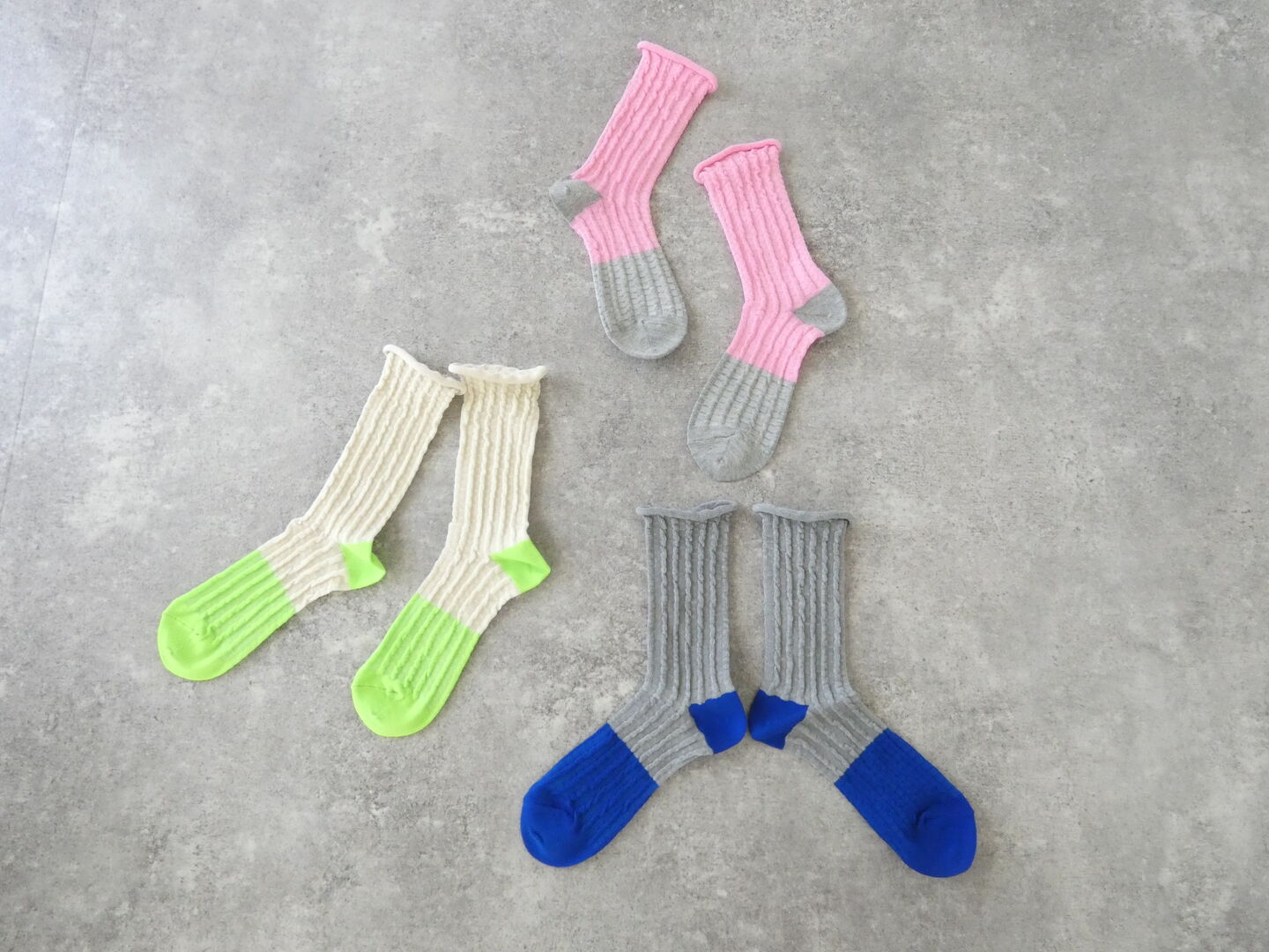 prit(プリット) バイカラープポコソックスの商品画像1