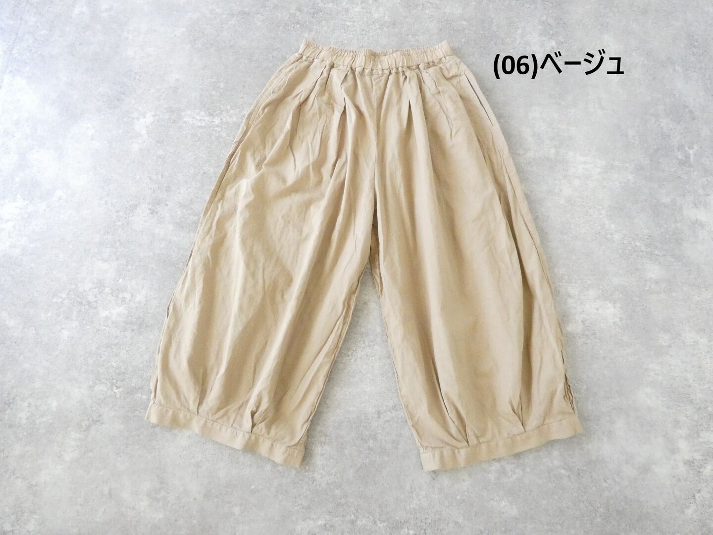 prit(プリット) 30/1綿麻ローンタックバルーンパンツの商品画像28