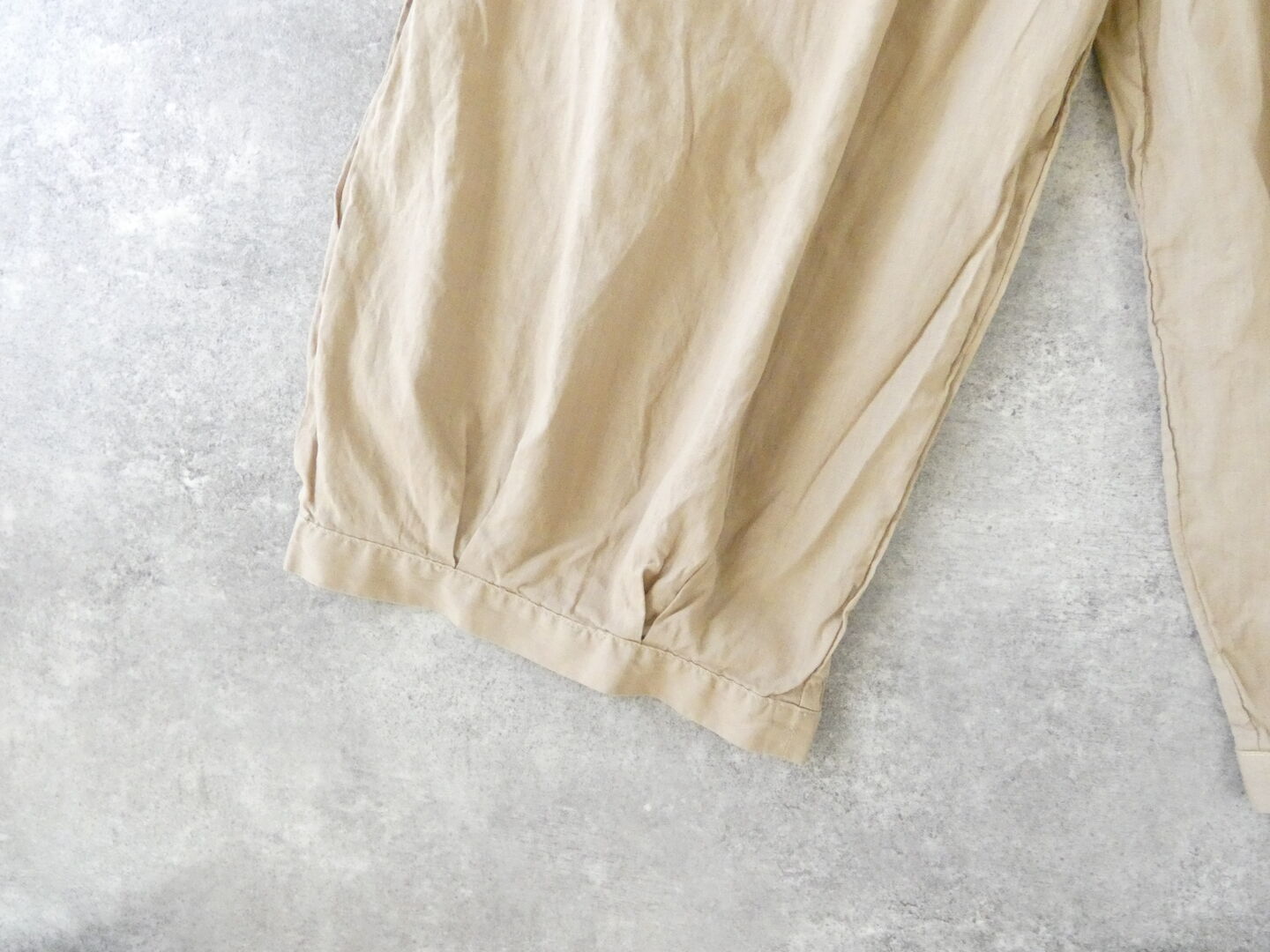 prit(プリット) 30/1綿麻ローンタックバルーンパンツの商品画像32