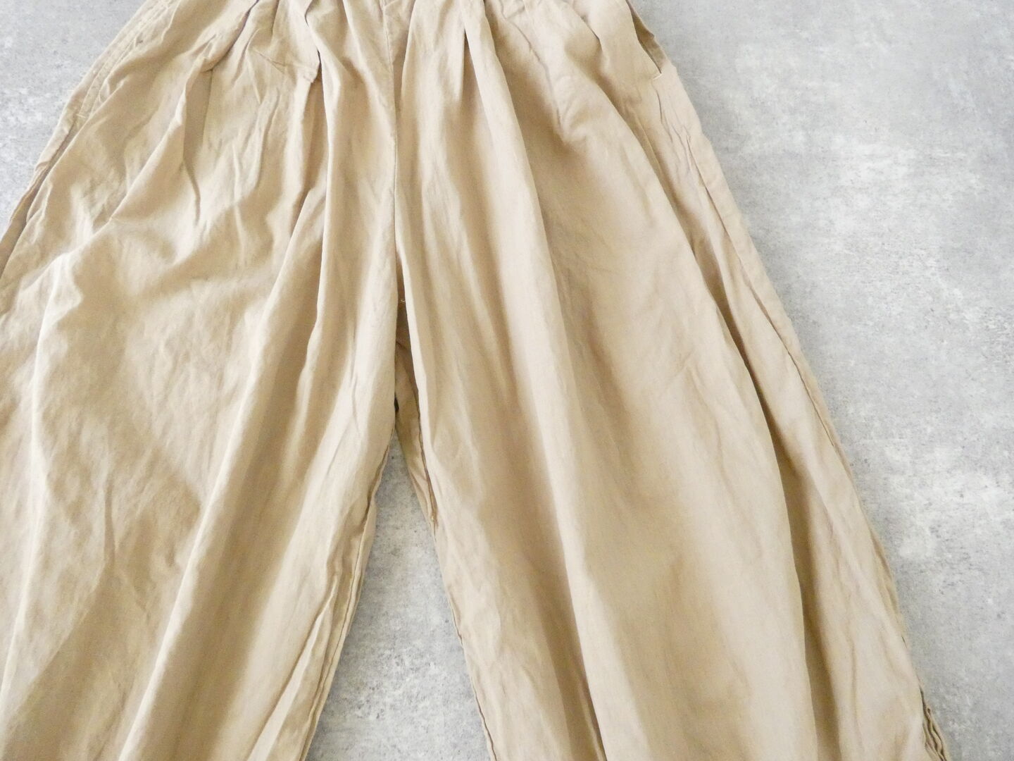 prit(プリット) 30/1綿麻ローンタックバルーンパンツの商品画像33