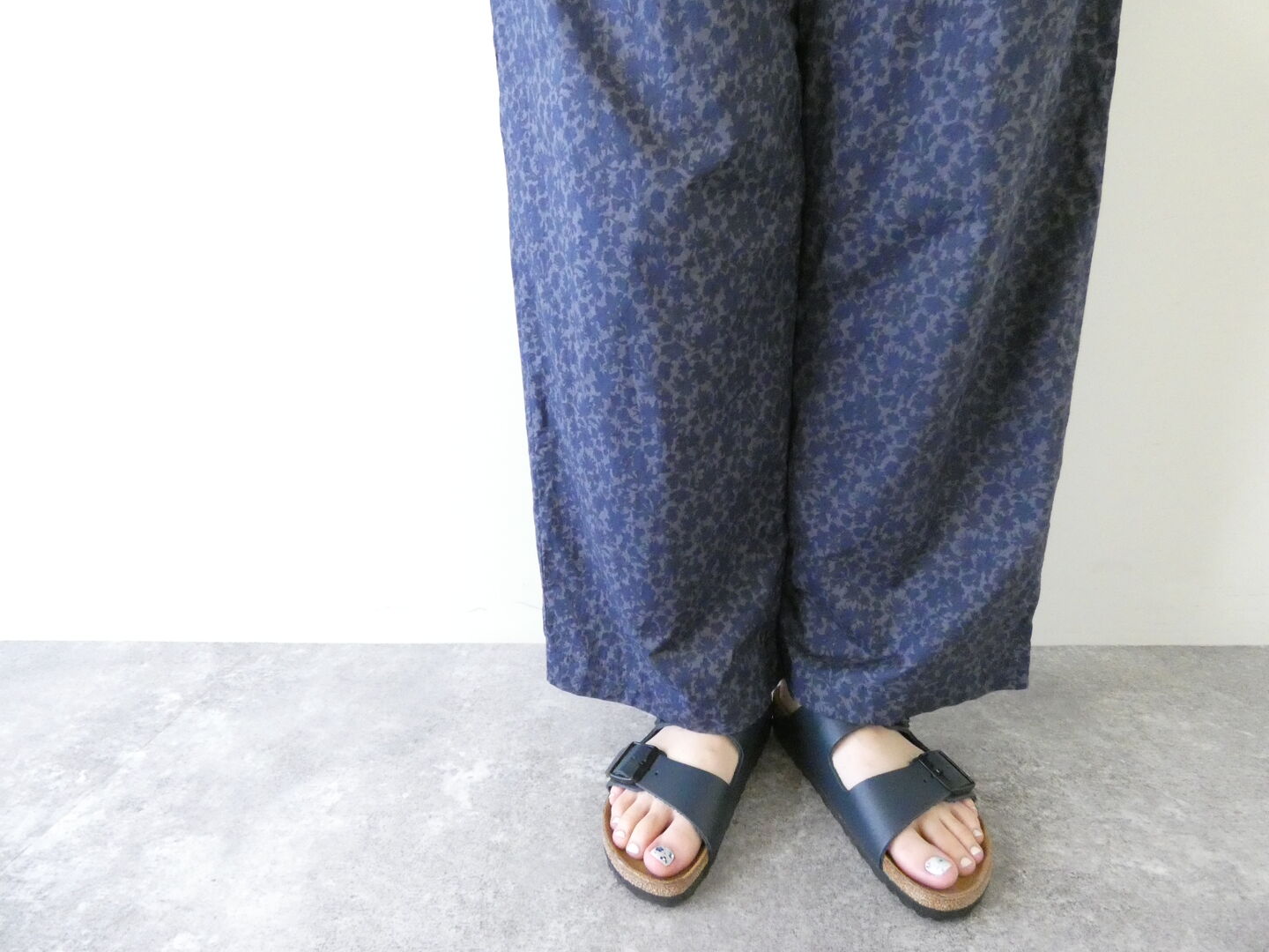 prit(プリット) 80/1ローンボタニカルプリントワイドパンツの商品画像17