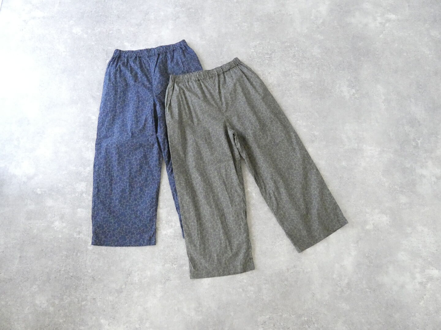 prit(プリット) 80/1ローンボタニカルプリントワイドパンツの商品画像3