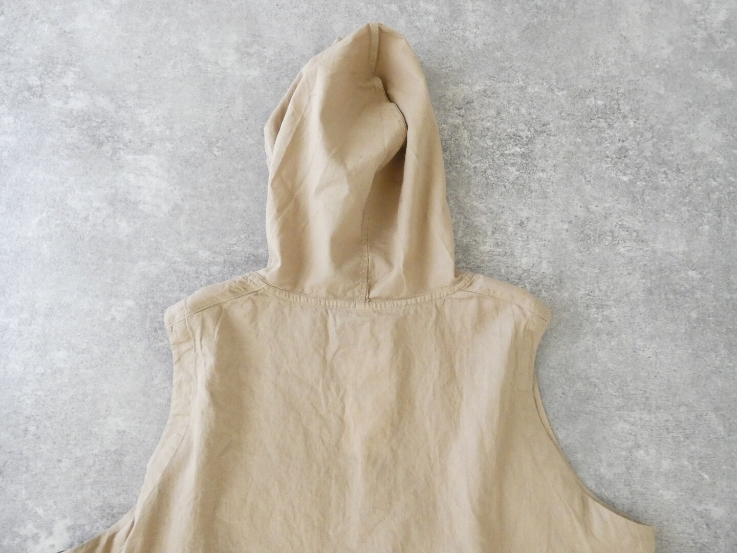 prit(プリット) 30/1綿麻ローンフーディベストの商品画像49