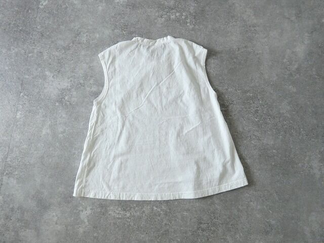 prit(プリット) リサイクルムラ糸天竺ノースリーブフレアプルオーバーの商品画像29