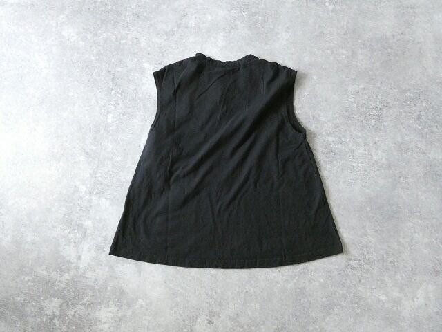 prit(プリット) リサイクルムラ糸天竺ノースリーブフレアプルオーバーの商品画像43