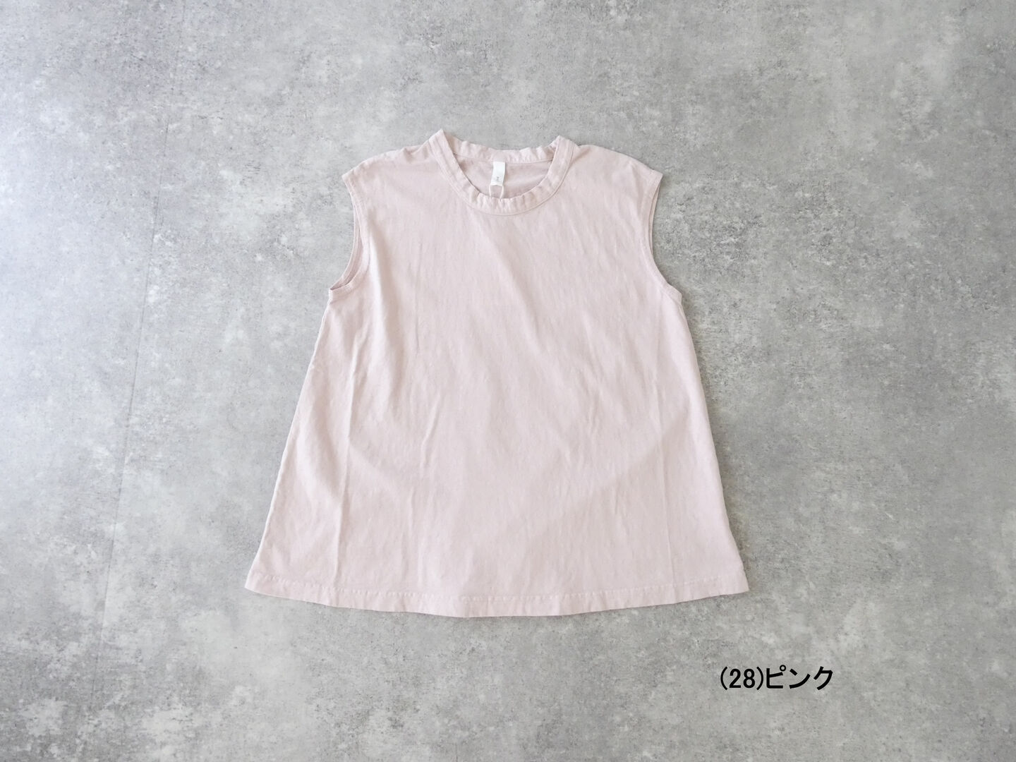 prit(プリット) リサイクルムラ糸天竺ノースリーブフレアプルオーバーの商品画像56