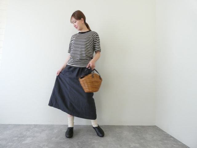 Sarahwear(サラウェア) Plain Linen Painter Skirtの商品画像7
