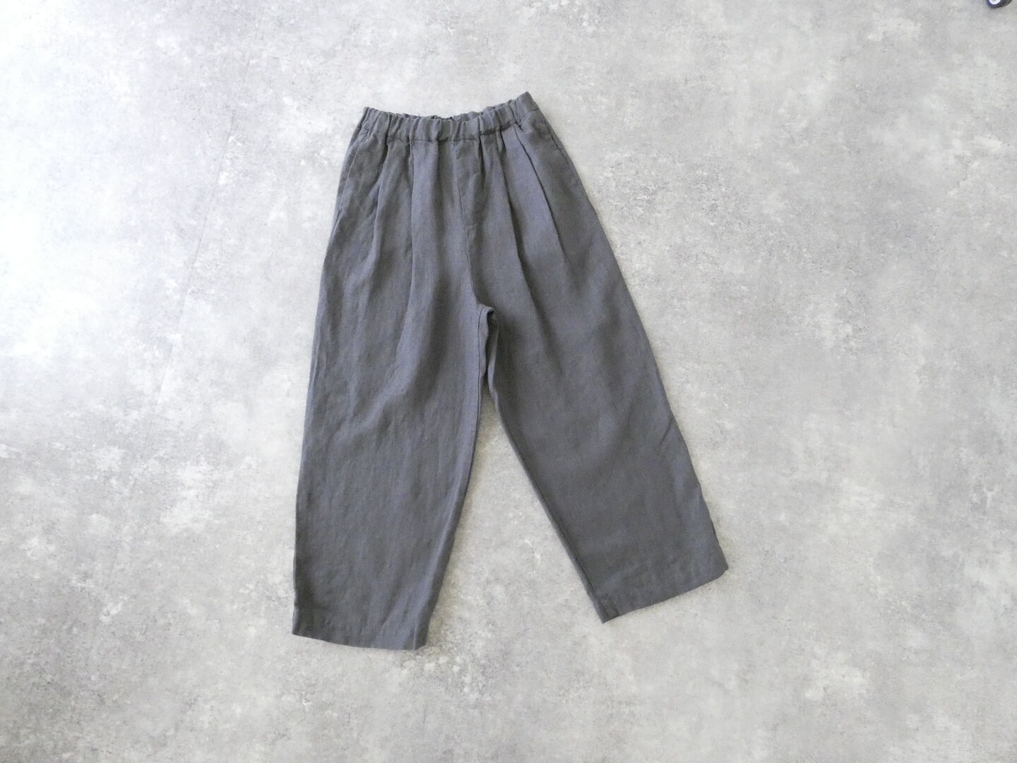 TRAVAIL MANUEL(トラバイユマニュアル) フレンチリネンツイル2タックトラウザーズの商品画像3