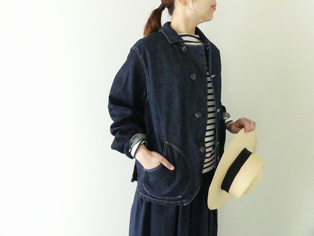 【再入荷】11.5ozデニム×8ozデニムリンゴマンカバーオール