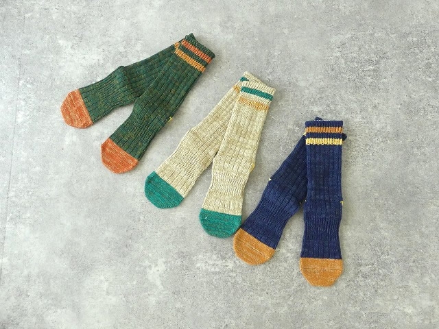 KAPITAL(キャピタル) 60本 杢 IVY RAINBOWY HAPPY HEEL ホールドソックスの商品画像2