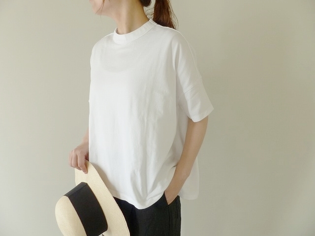 TRAVAIL MANUEL(トラバイユマニュアル) クラシック天竺スリットTの商品画像2