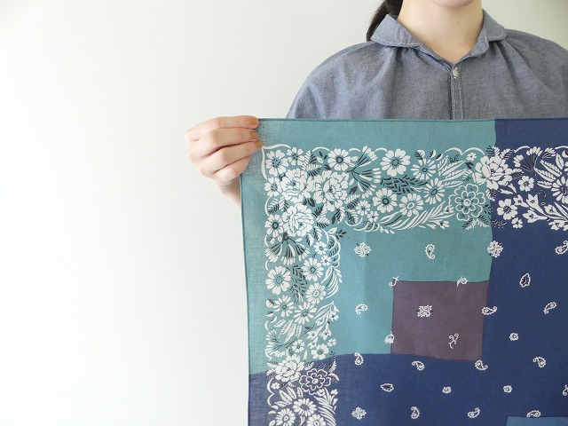 KAPITAL(キャピタル) fastcolor セルビッチバンダナ　GARDENパッチワークの商品画像5