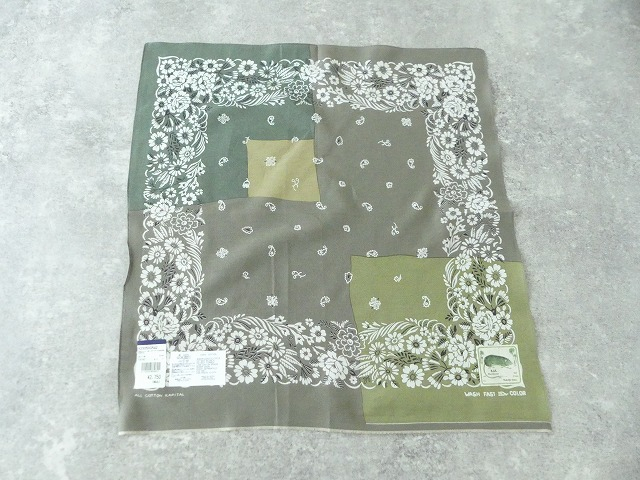 KAPITAL(キャピタル) fastcolor セルビッチバンダナ　GARDENパッチワークの商品画像8